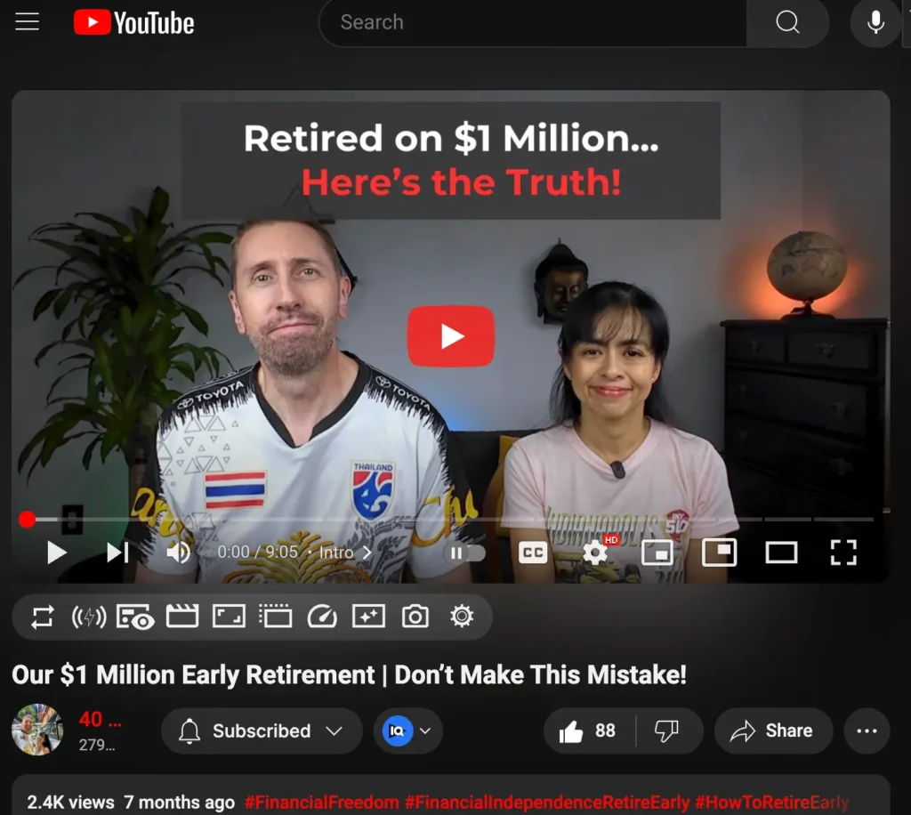 40 North Finances Youtube screenshot
