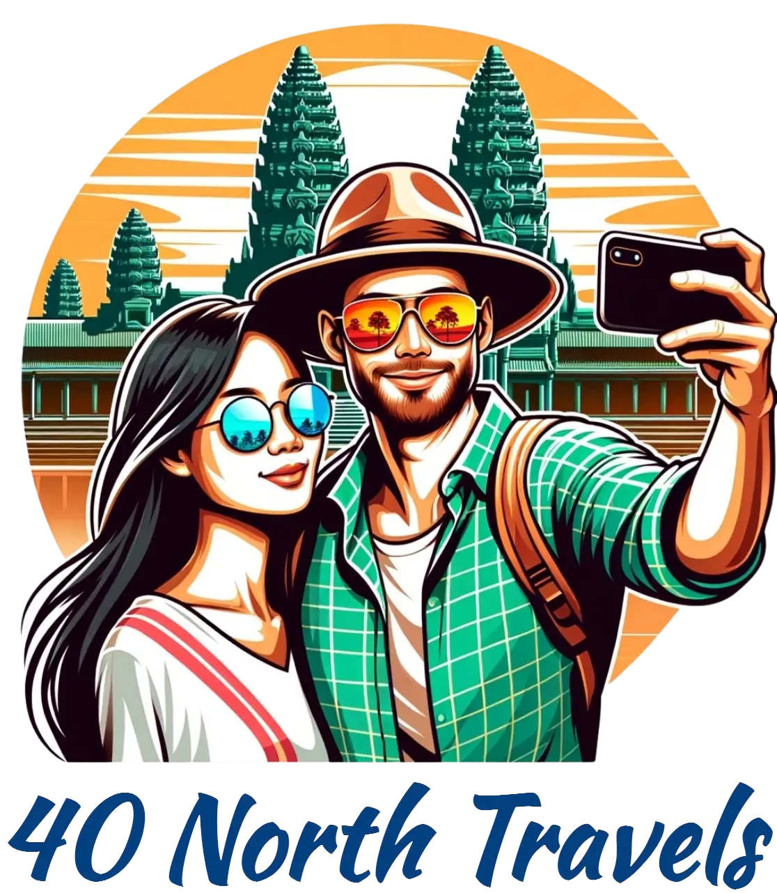 40 North Travels Logo